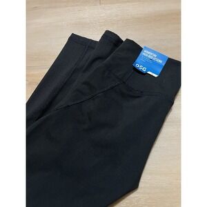 NWT DSG Momentum High Rise 7/8 Tight Black Girls Size XS Perforated Legging